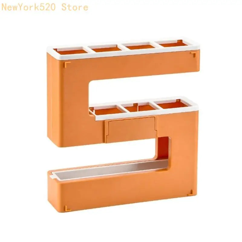 Wall Mounted Umbrella Rack – 5-Hook Storage Holder Shelf