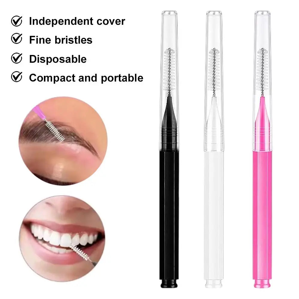 10-Pack Disposable Mascara Wands & Eyebrow Brushes | Lash Comb