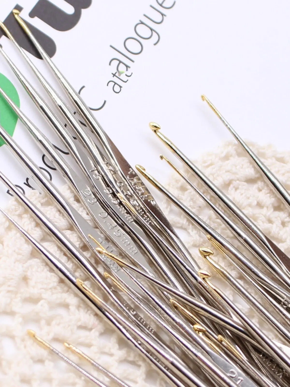 TULIP Hiroshima Steel Lace Crochet Hook Set – Professional