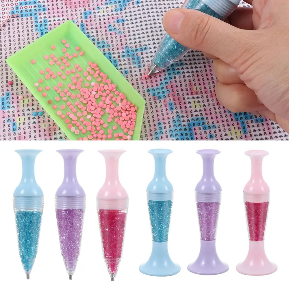 5D Diamond Painting Drill Pen – Flower Pot Standable Tool