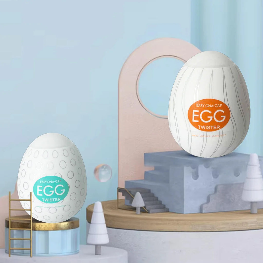 OREADEX Silicone Stretchable Male Massager – Compact Egg