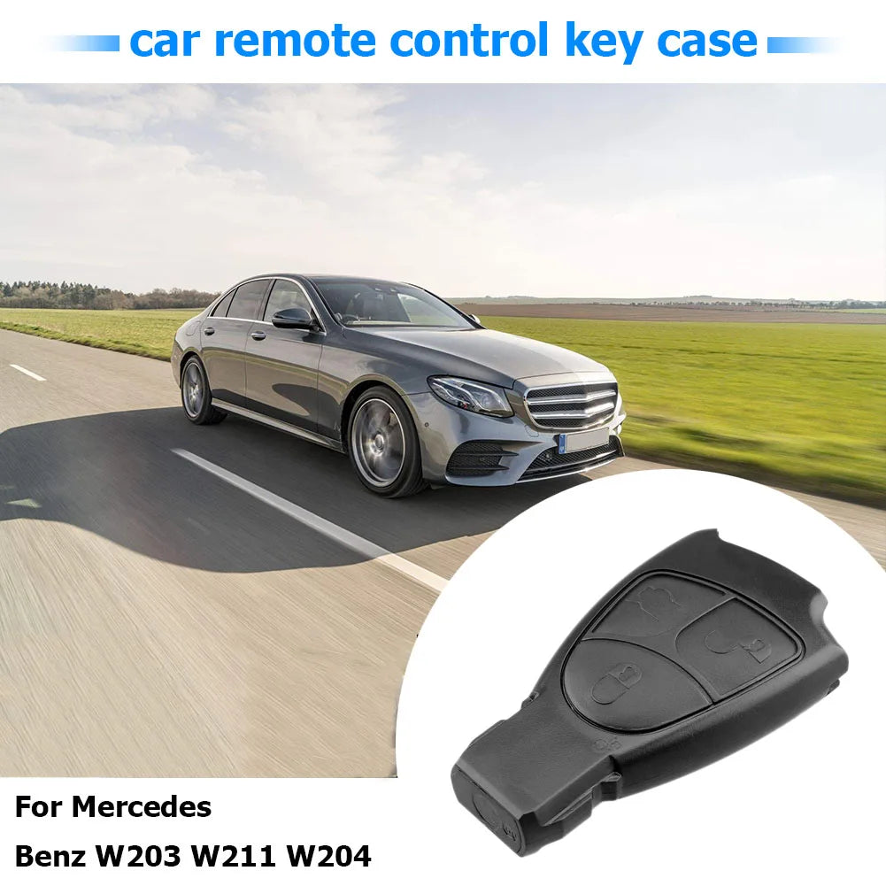 Mercedes W203 W204 W211 3-Button Remote Key Shell Cover