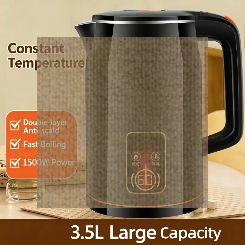 Gmarty 3.5L Electric Kettle 1500W Fast Boil Constant Temperature