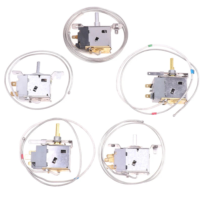 WPF22-L Refrigerator Thermostat 2/3 Pin Metal Temperature Controller