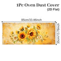 Microwave Oven Dust Cover 85x35cm Waterproof Oil-Proof Protector