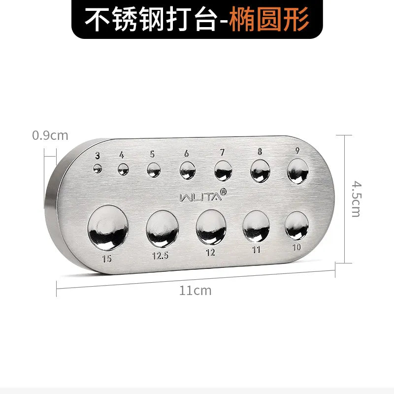 Stainless Steel Leather Hardware Set – Rivets, Buckles & Nails