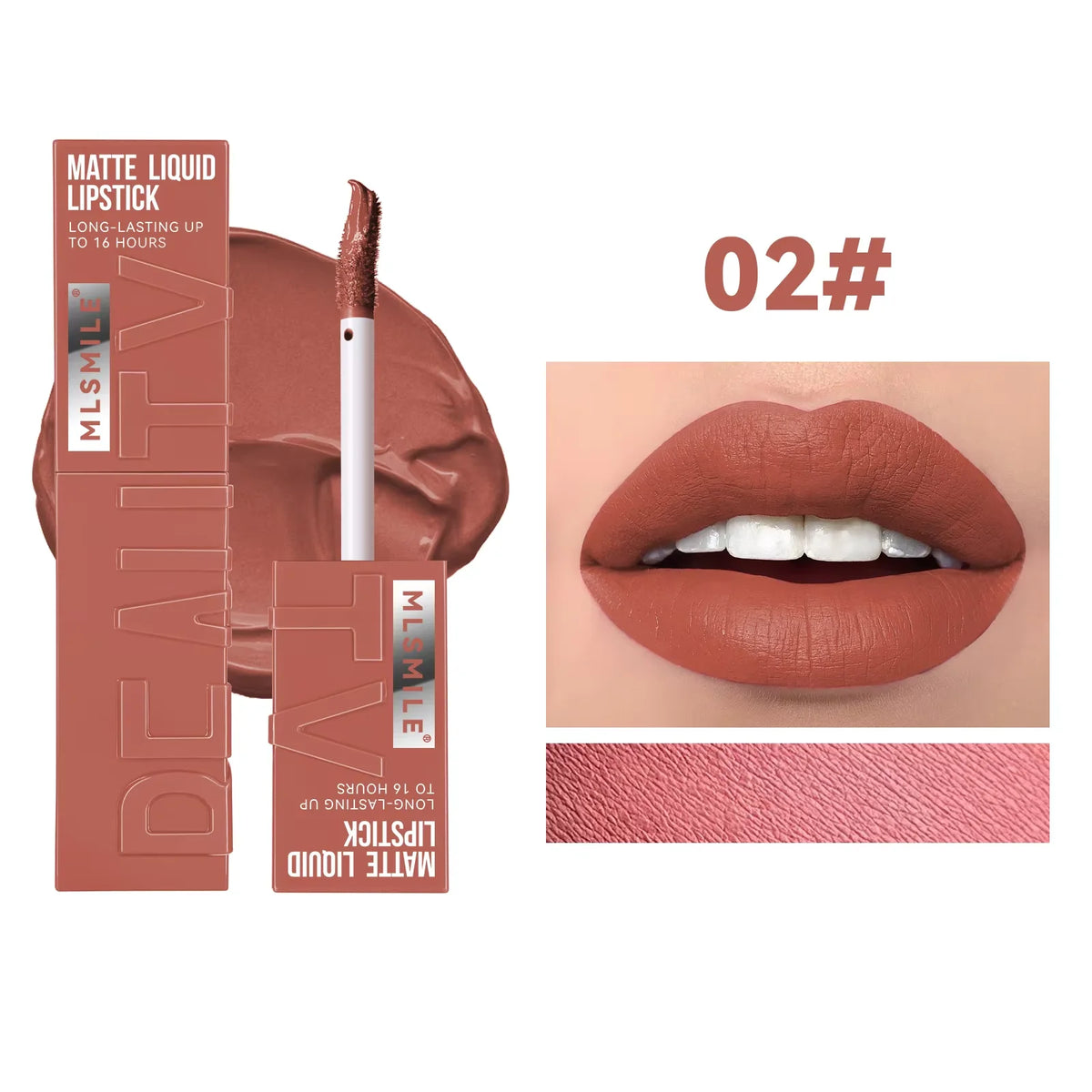 OREADEX Velvet Matte Liquid Lipstick – 6 Colors, Waterproof