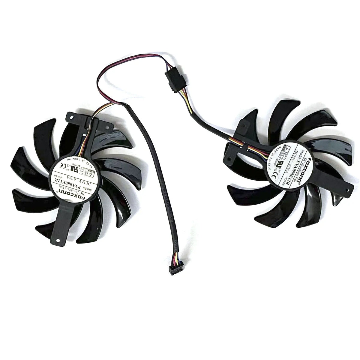 GPU Fan PVA080E12R 4-PIN for ASRock RX 570 590 5500XT 5600XT
