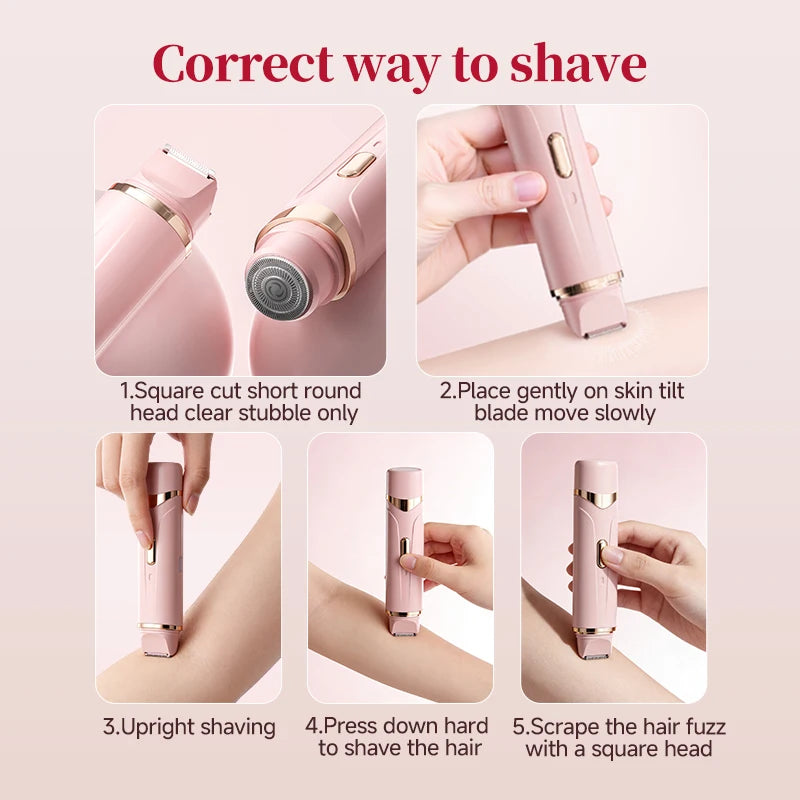 Women's Electric Shaver & Bikini Trimmer – Full Body Razor