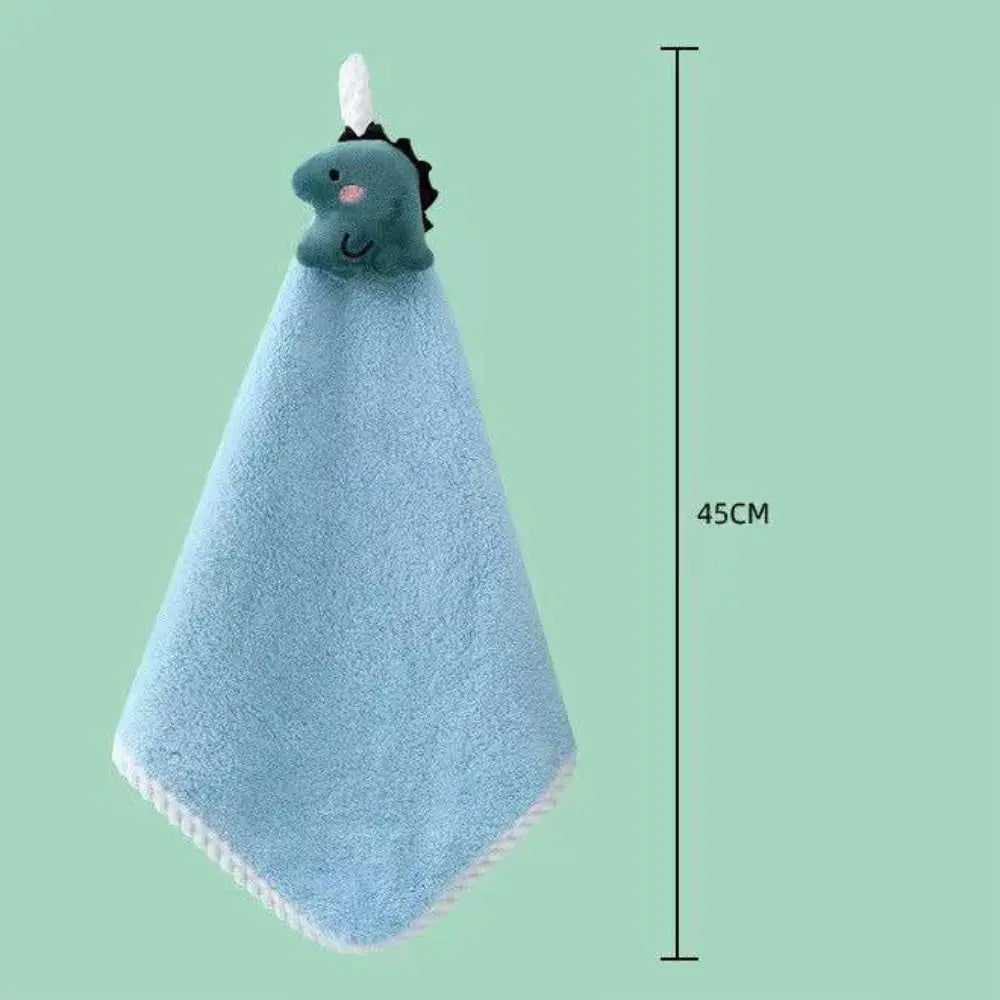 Coral Fleece Microfiber Hanging Hand Towels – Super Absorbent