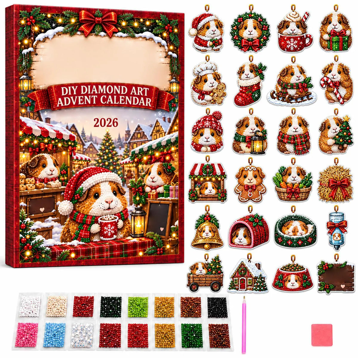 DIY Diamond Acrylic Christmas Ornament Craft Kit 2026