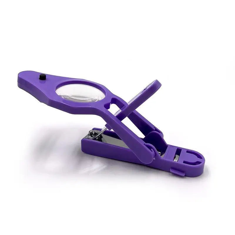 LED Magnifying Nail Clipper with Light – Precision Trimmer