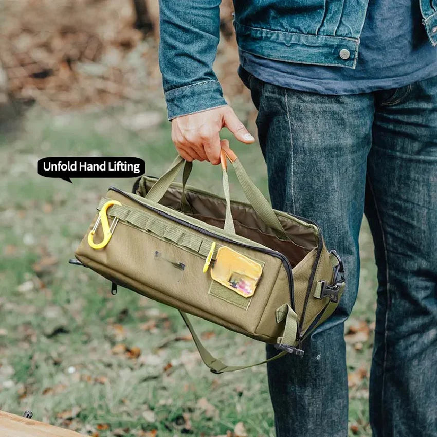 VIBE 3-Color Polyester Tool Storage Bag – Camping & Workshop