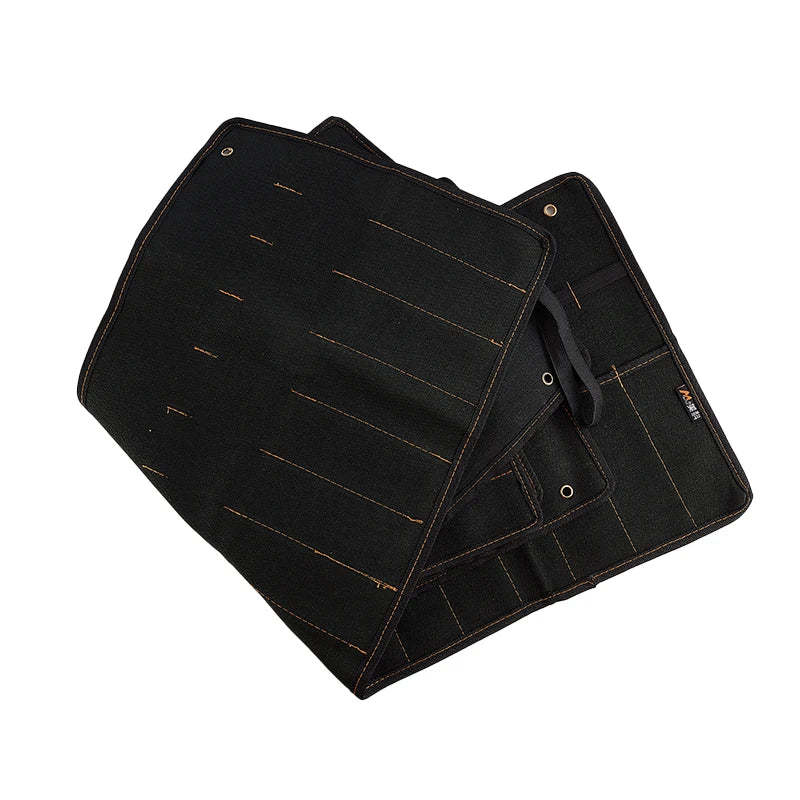 Canvas Tool Roll Organizer – Wrench & Chisel Pocket Pouch