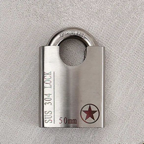 Stainless Steel Waterproof Padlock 40mm 50mm 60mm – Anti-Tamper