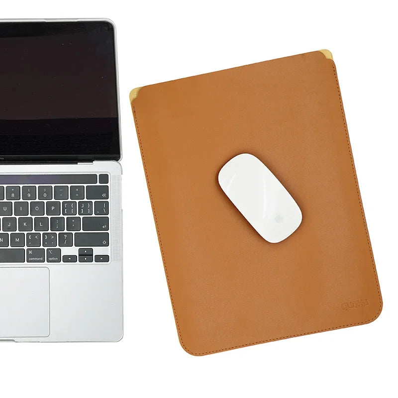Ultra-Slim PU Leather Laptop Sleeve 13–16 Inch | MacBook & Notebook