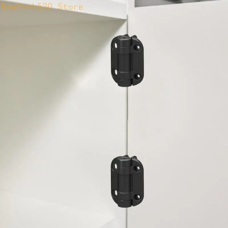2-Pack Heavy Duty Adjustable Nylon Spring Hinges w/ Damper