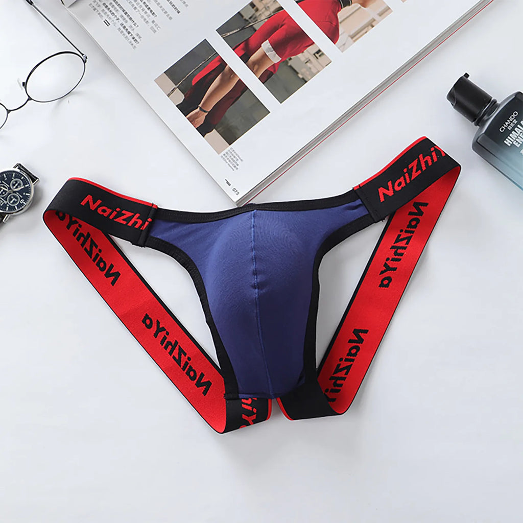 Men's Low Waist Thong G-String Underwear | M–2XL