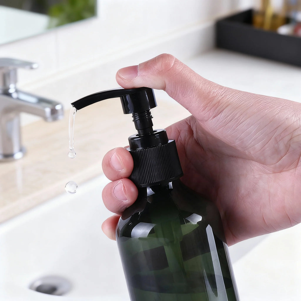 500ml Refillable Pump Dispenser Bottle – Shampoo & Shower Gel