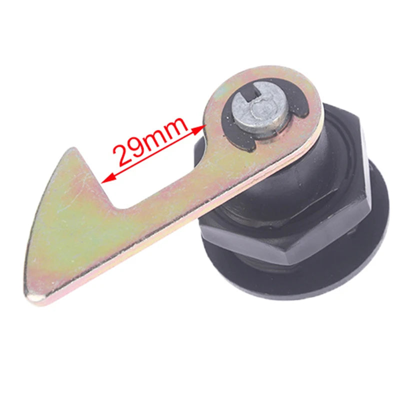 Motorcycle Scooter Rear Trunk Box Lock with 2 Keys | Metal