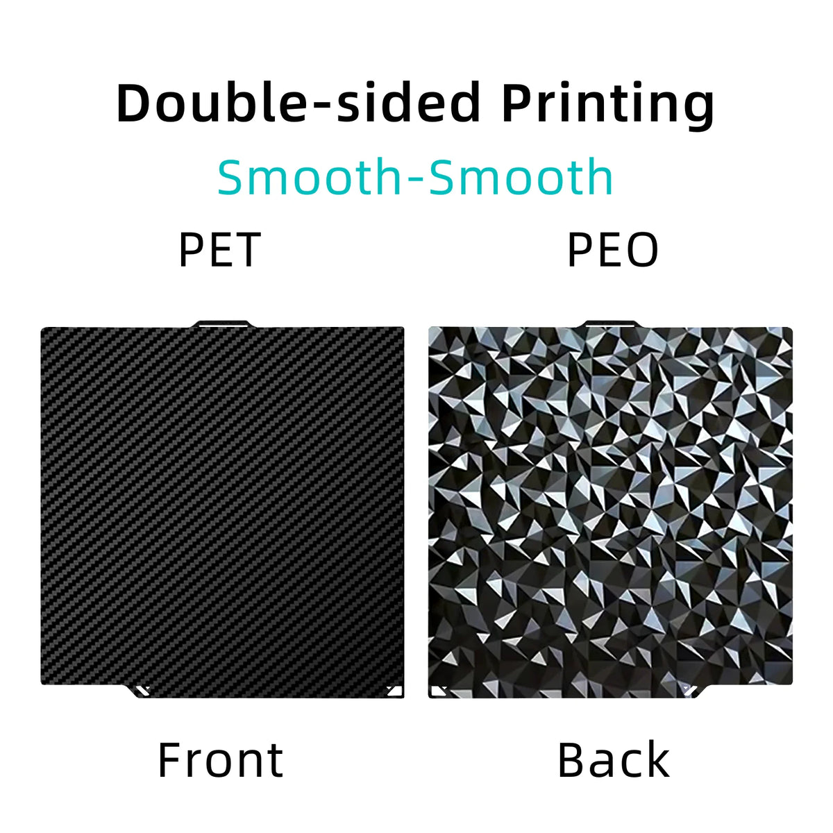 BEGRINT 260x271mm Build Plate for Elegoo Centauri Carbon