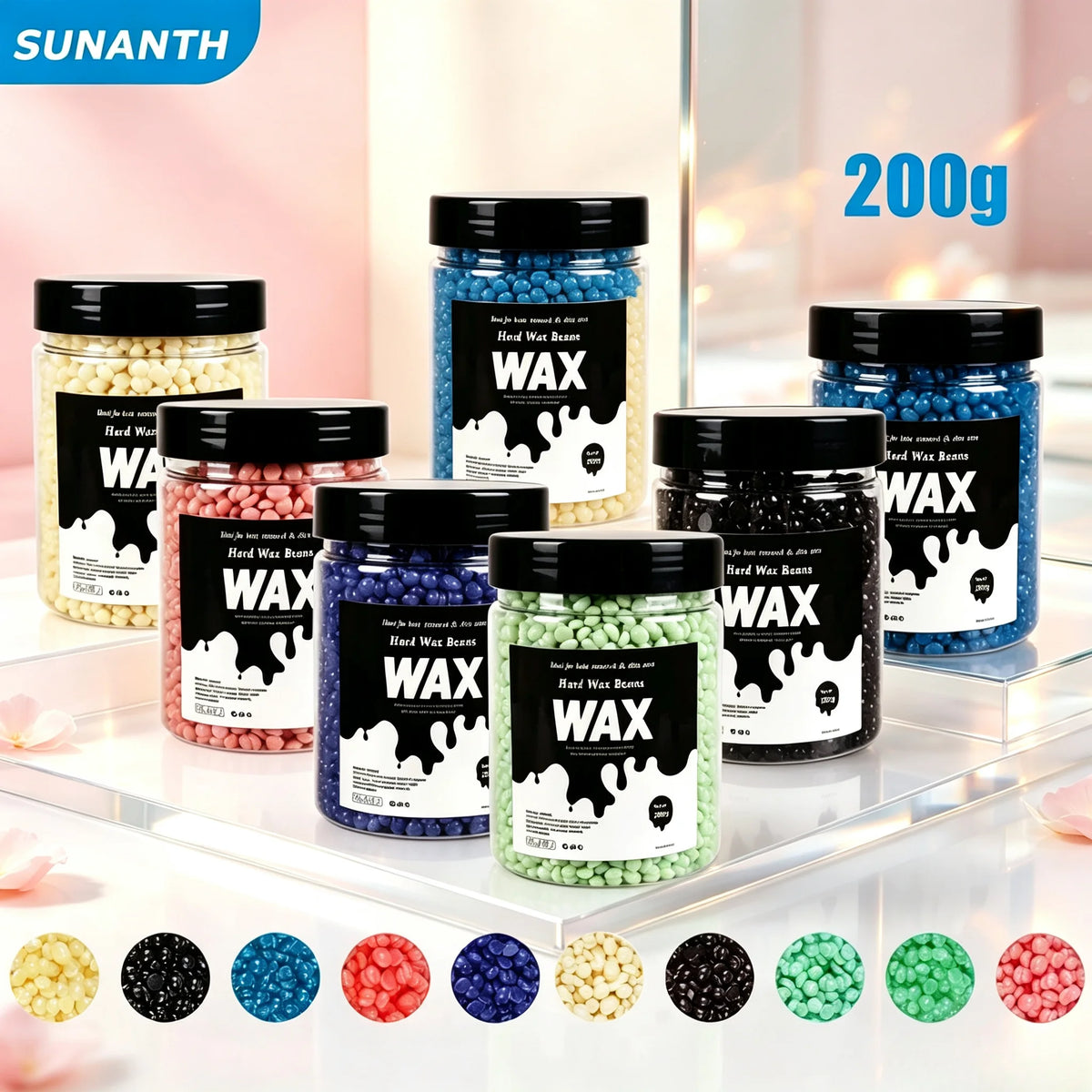 Hot Film Wax Beads 200g/400g – Brazilian Body Hair Removal
