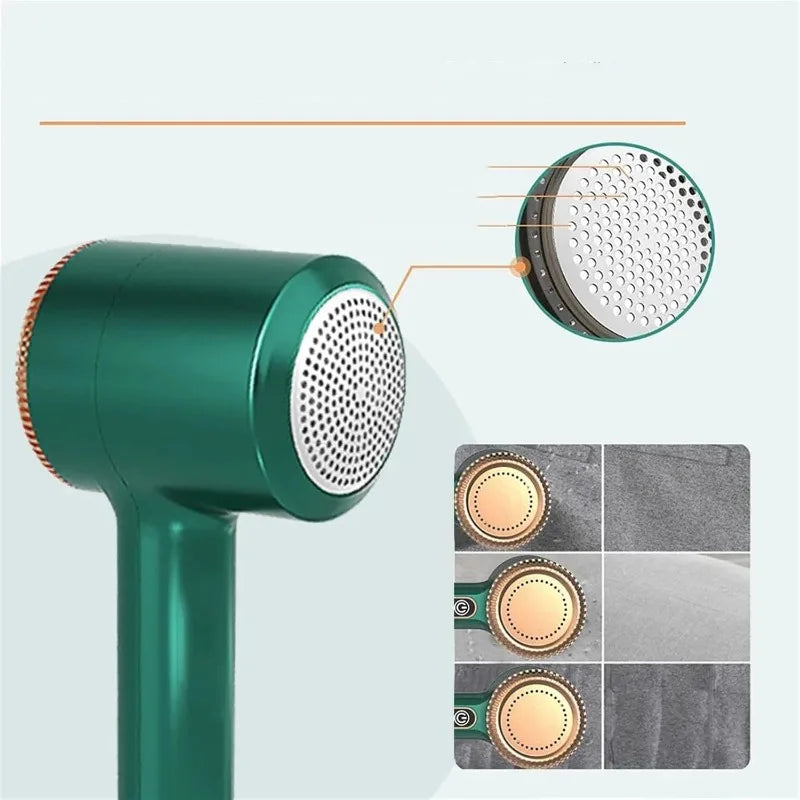 Electric Fabric Shaver & Lint Remover – USB Rechargeable