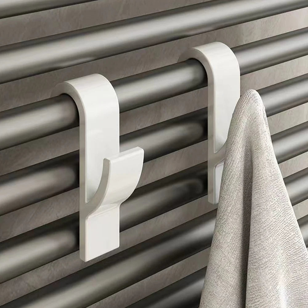 Radiator Hanger Clips – Towel, Coat & Scarf Hook Rack