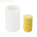 3D Cylinder Silicone Mold – Flower & Butterfly Wave Pattern