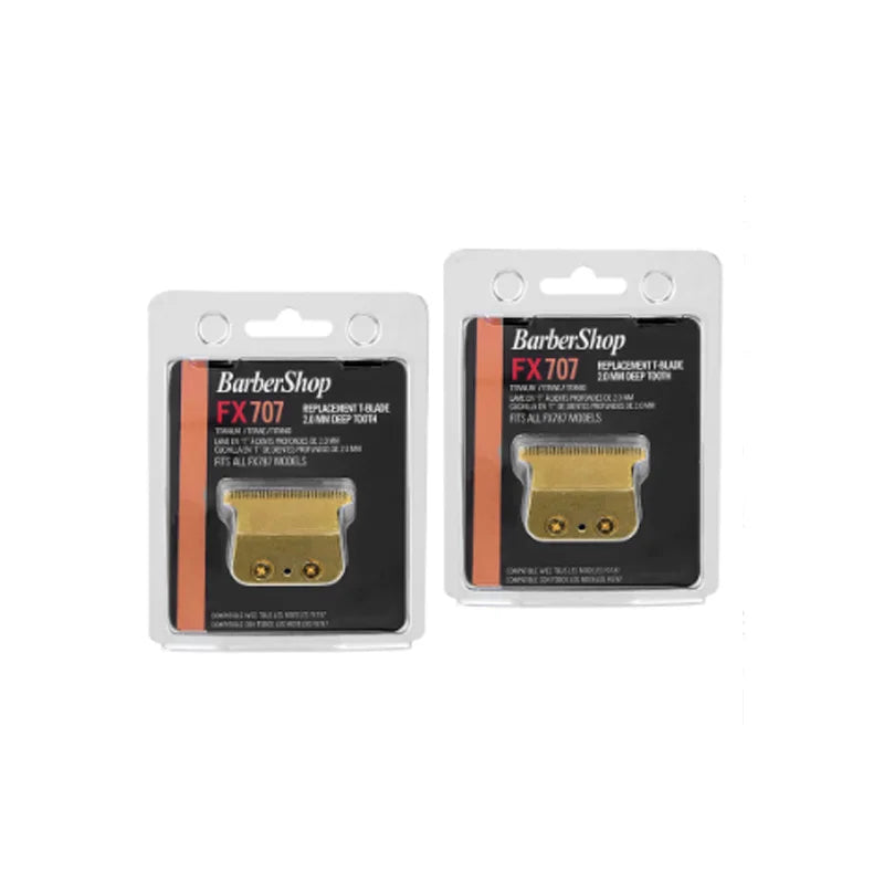 FX707 Gold DLC 2.0 Replacement Blades for BaByliss FX787 FX726