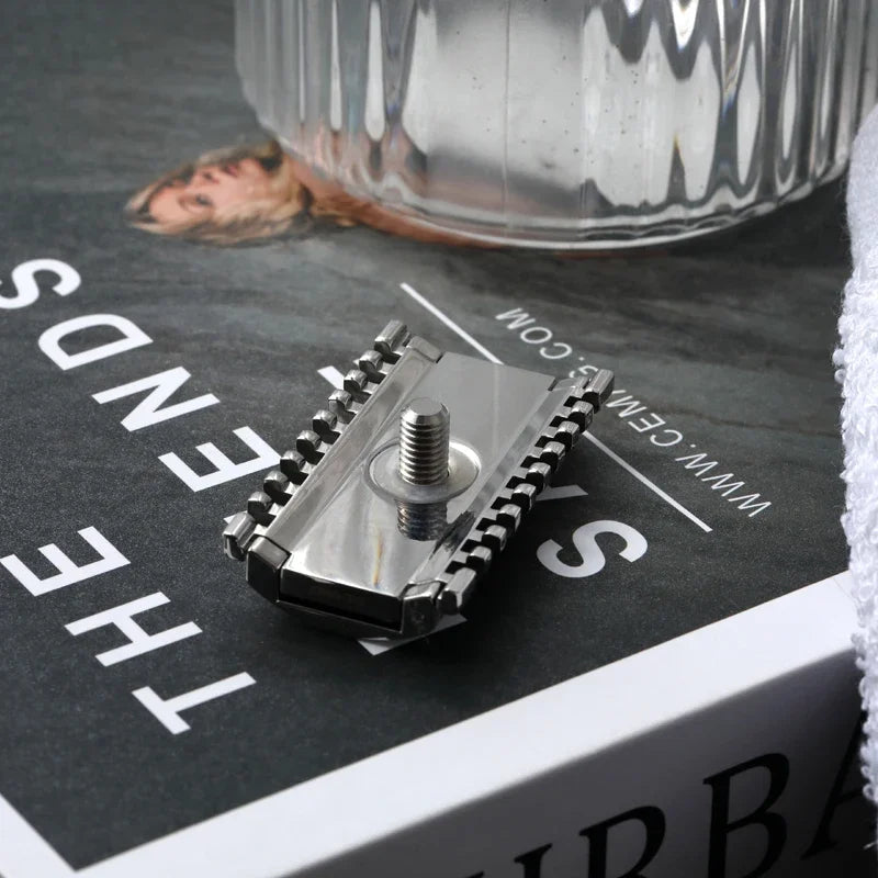 YAQI Sentinel 1.5mm OC Safety Razor Head | 316 Stainless Steel