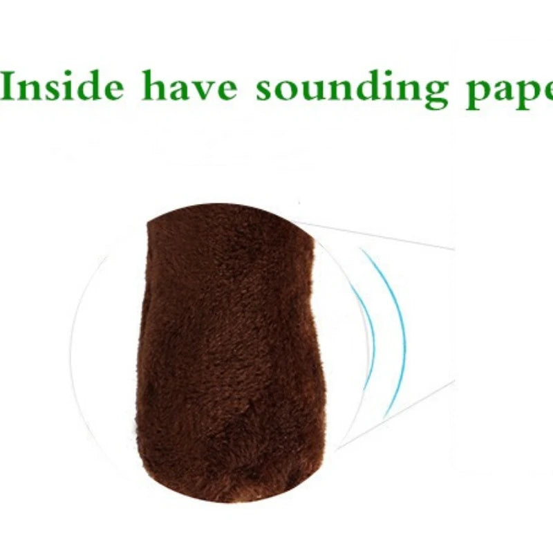 Cat Teaser Squeaky Plush Pillow Toy – Interactive Pet Toy