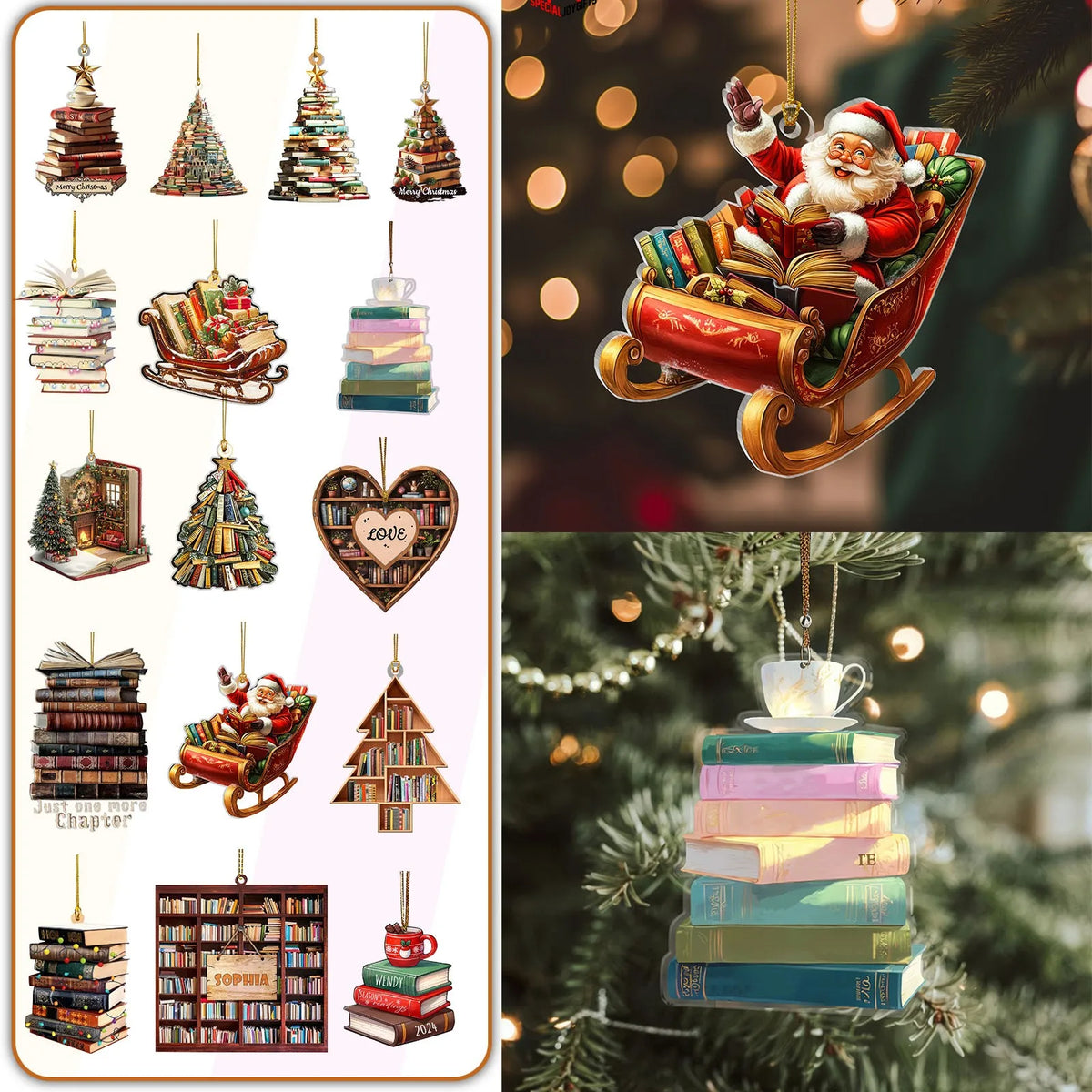 Personalized Baby's First Christmas Ornament 2025 – Custom Name