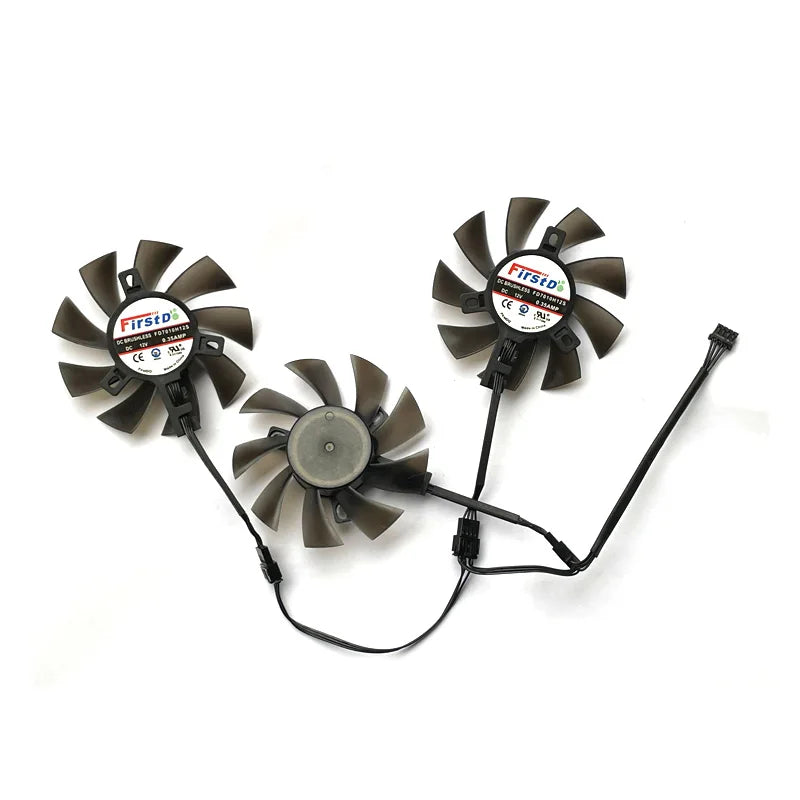 GPU Cooling Fan FD8015H12S FD7010H12S for AMD Radeon VII