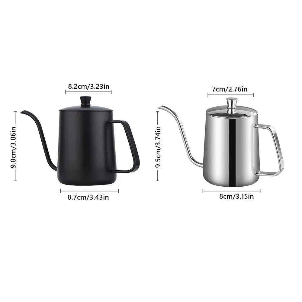 304 Stainless Steel Pour Over Coffee Kettle – Narrow Spout