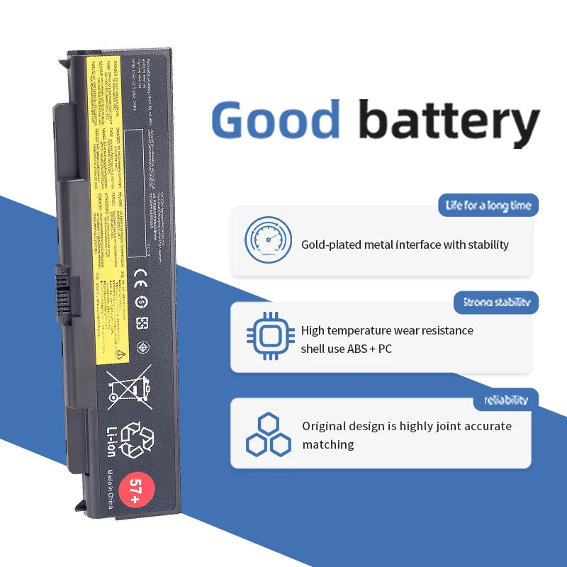 6-Cell Battery for Lenovo ThinkPad T440P T540P W540 L440 45N1144