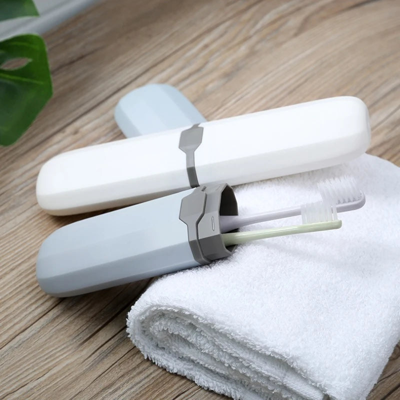 Multifunctional Travel Toothbrush Storage Box Organizer
