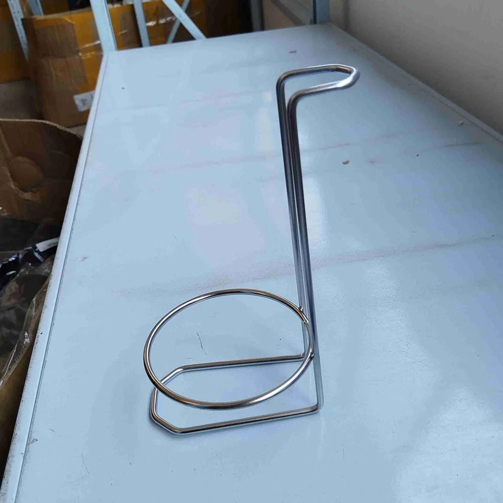 Vertical Stainless Steel Spoon Rest Stand Rack – Single/Double