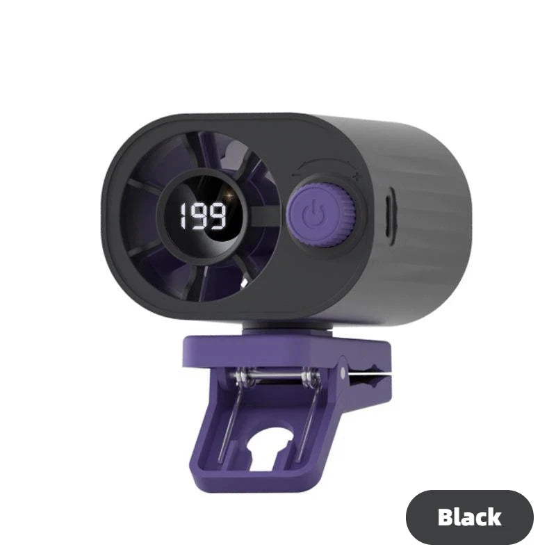 VIBE Clip-On Mini Air Cooler Fan – Bladeless & Portable