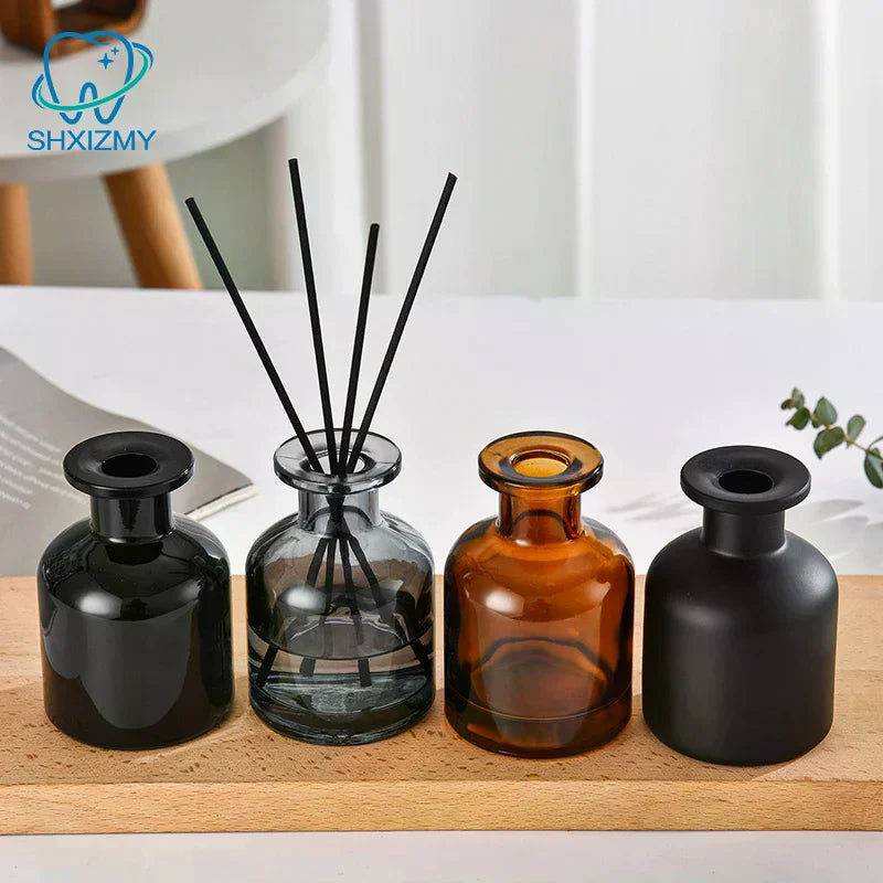 50ml Glass Reed Diffuser Bottle – Refillable Aromatherapy Jar
