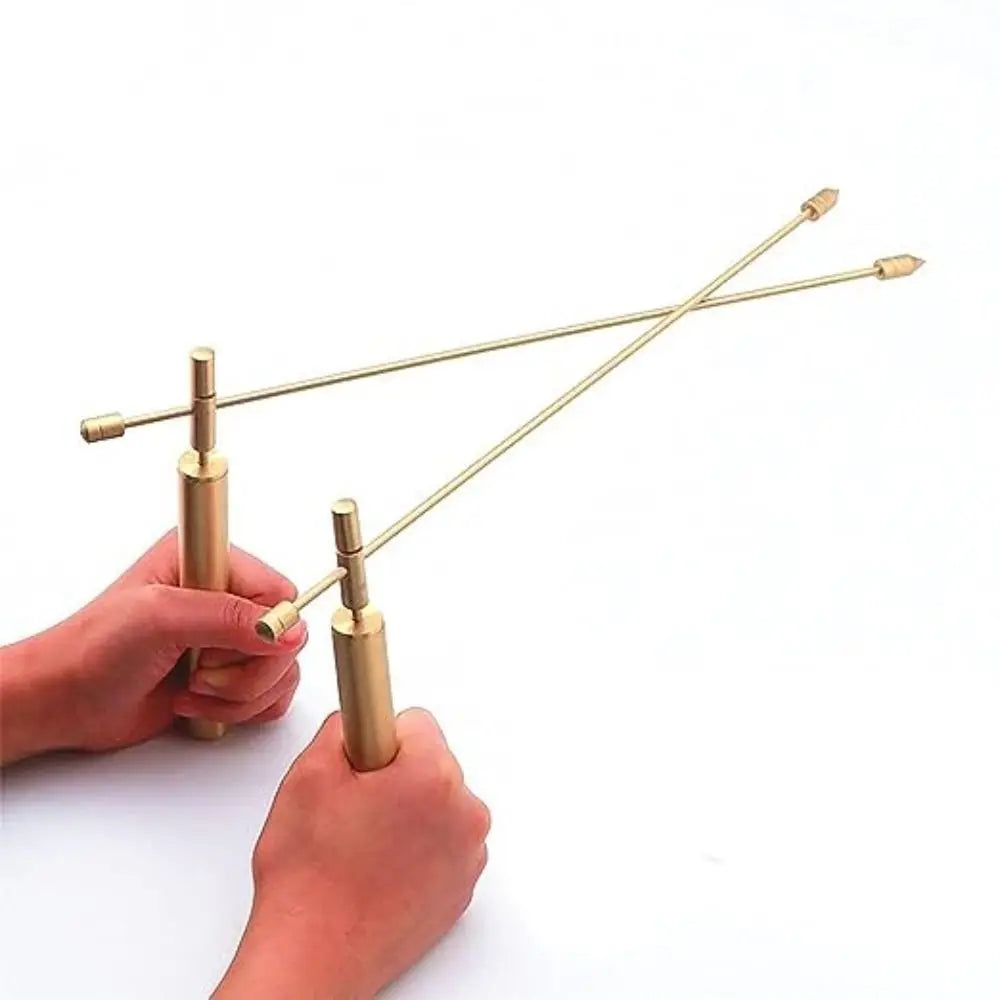 2PCS Pure Copper Dowsing Rods – Ghost Hunting & Divining