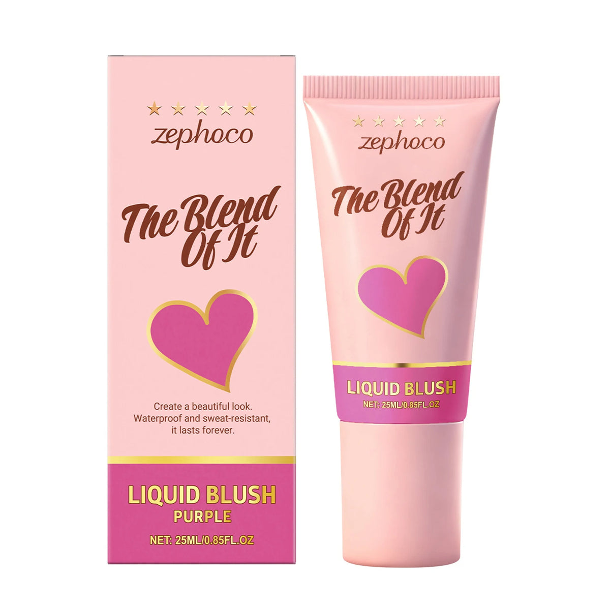 Natural Liquid Blush Cream – Dewy, Buildable & Hydrating