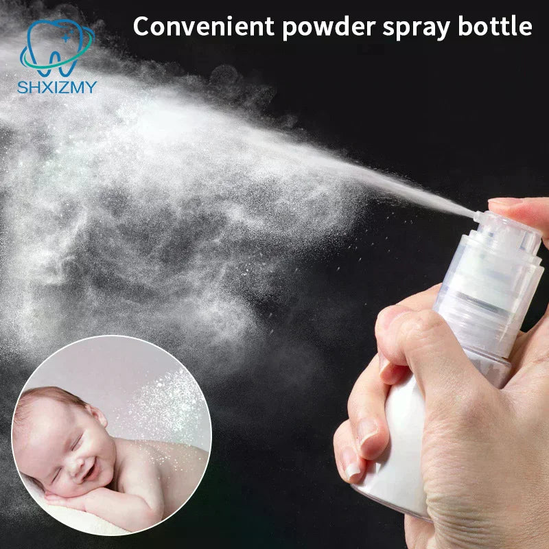 Refillable Powder Spray Bottle 18–120ml | Travel Dispenser
