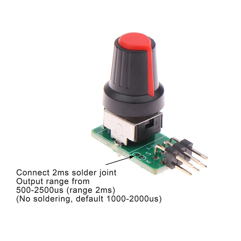 Mini ESC Servo Tester 3-8V PWM Signal RC Aircraft Models