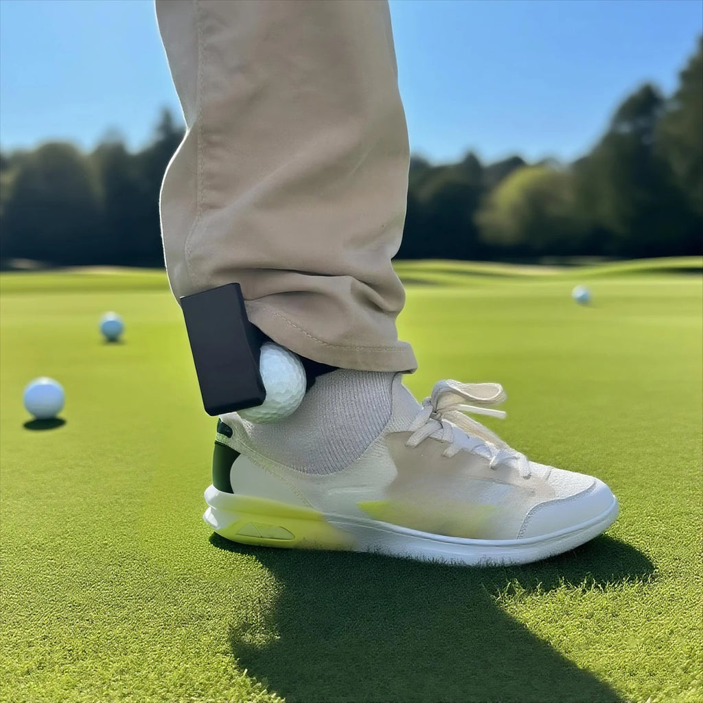 Ankle Golf Ball Holder – Funny Hands-Free Tee Clip Gag Gift