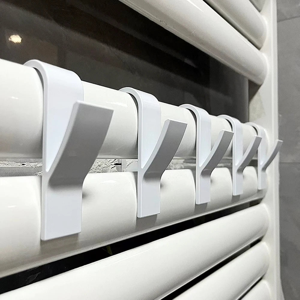 Radiator Hanger Clips – Towel, Coat & Scarf Hook Rack