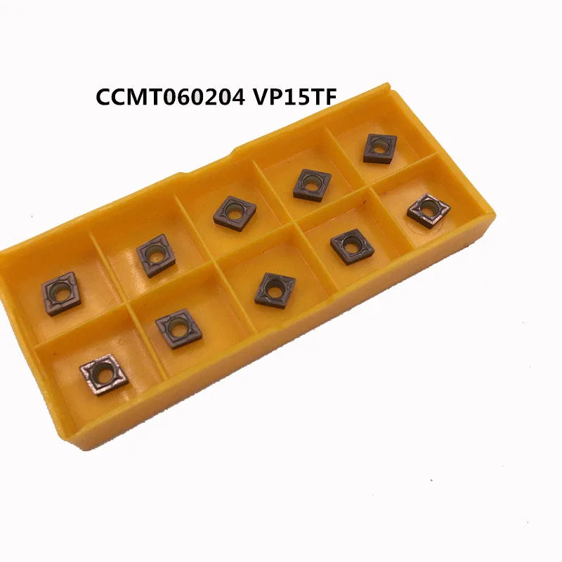 10-Pack CCMT09T308 Carbide Inserts CNC Metal Turning Tools