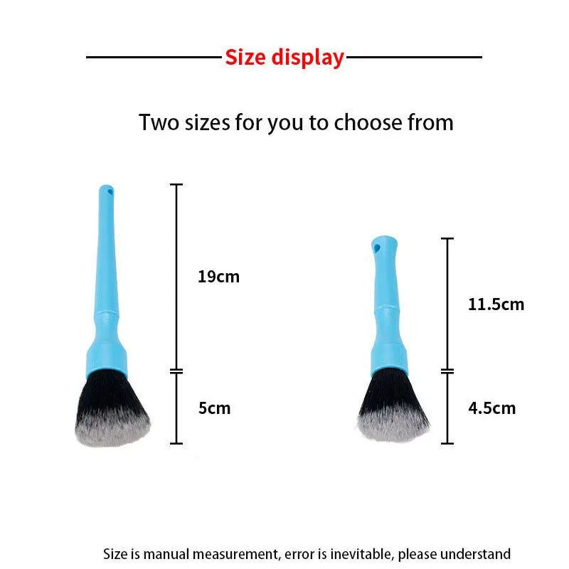 Ultra-Soft Car Detailing Brush – Scratch-Free Synthetic Bristles