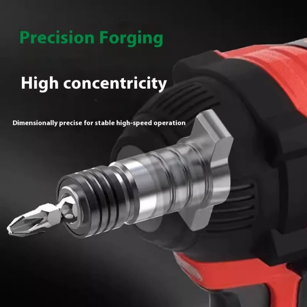 1/4" Impact Wrench Adapter – Hex & Square Shaft Converter Tool
