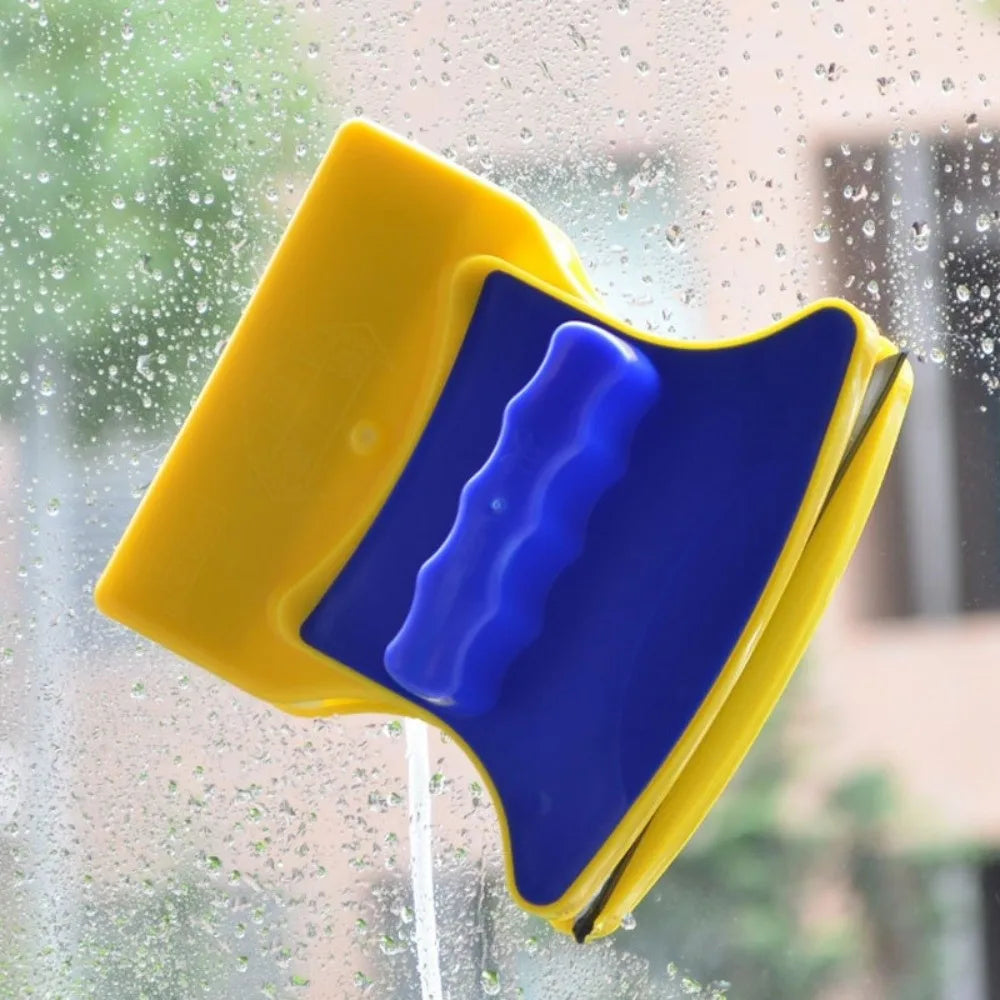 Double-Sided Magnetic Window Cleaner with 1.2M Safety Rope